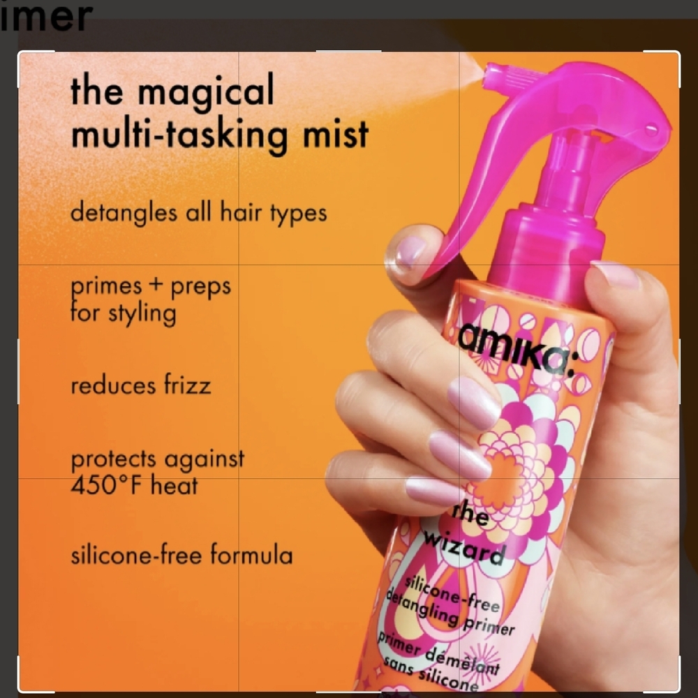Amika The Wizard Detangling Primer - Pink and Orange - Picture 4 of 5